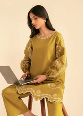GULMINAY 2135- EMBROIDERY 2PC LAWN DRESS
