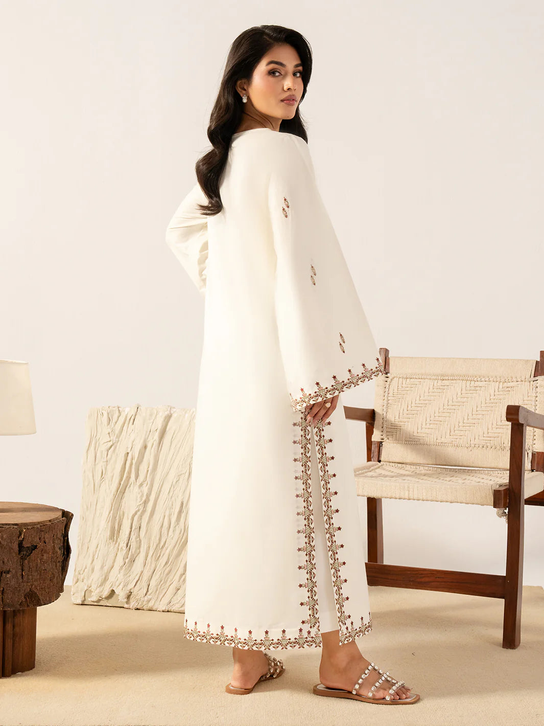 Romaco - EMBROIDERED 2PC LAWN DRESS