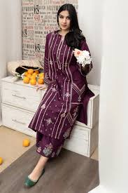 Zeyora - Unstiched Embroidered 2PC Lawn