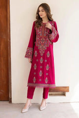Zareen-✦-Premium Unstitched Dhanak Embroidered 2pc Suit
