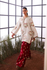 Eshal – Unstiched Embroidered Lawn 2PC