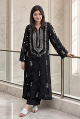 Afsheen-✦-Premium Unstitched Dhanak Embroidered 2pc Suit
