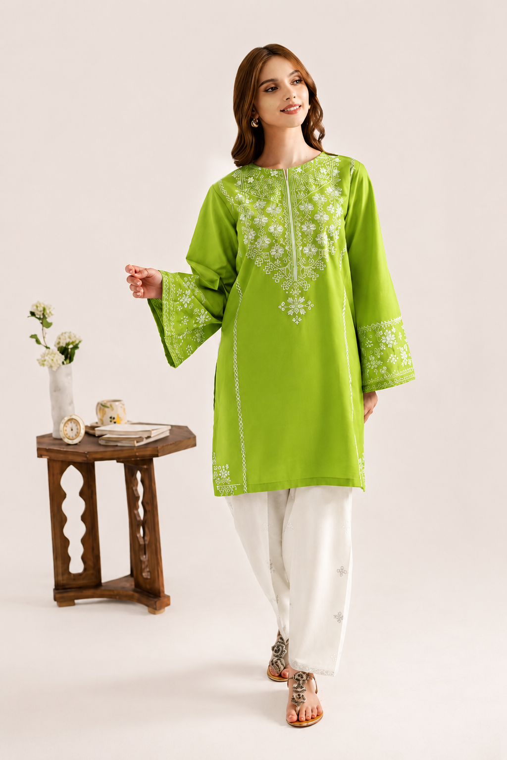 Mehak-Unstiched Embroidered 2PC Lawn