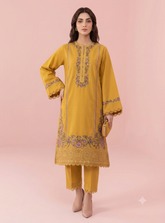 SajjaL – Unstiched Embroidered 2PC Lawn