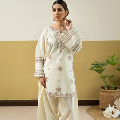 Roshail - Unstiched Embroidered 2PC Lawn