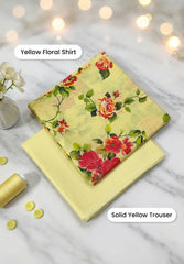 Premium Doria Lawn 2-Piece Floral Suit D#3800