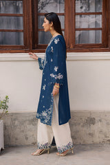 Batik-✦-Premium Unstitched Dhanak Embroidered 2pc Suit