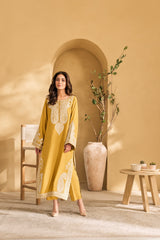 Mahveen-✦-Premium Unstitched Dhanak Embroidered 2pc Suit