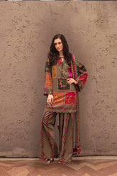 Elegant-Women's Premium Printed Lawn 3-Piece Suit – Multi | Unstitched