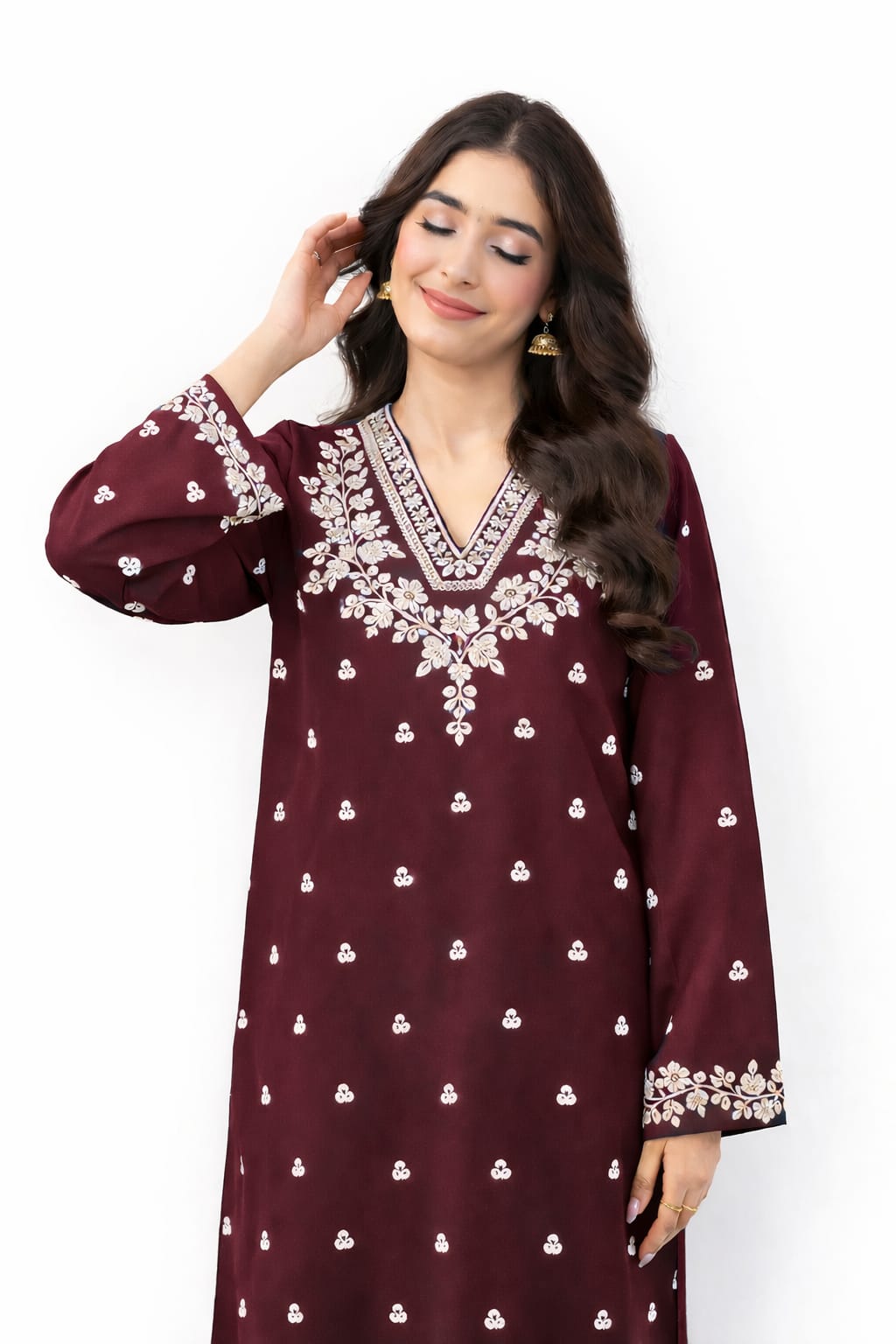 Muntaha - Unstiched Embroidered 2PC Lawn