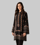 Aahat-✦-Premium Unstitched Dhanak Embroidered 2pc Suit