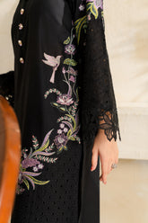 Kyra-✦-Premium Unstitched Dhanak Embroidered 2pc Suit