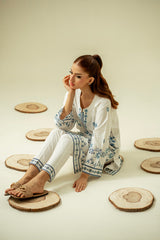 Sahil-Unstiched Embroidered 2PC Lawn
