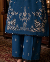 Batik-✦-Premium Unstitched Dhanak Embroidered 2pc Suit