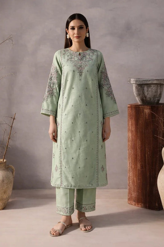 Abeeha - Unstiched Embroidered 2PC Lawn