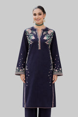 Zyra-✦-Premium Unstitched Dhanak Embroidered 2pc Suit