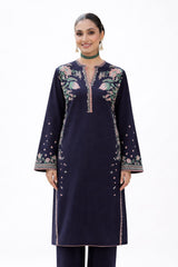 Zyra-Unstiched Embroidered 2PC Lawn