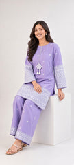 Zartaj-✦-Premium Unstitched Dhanak Embroidered 2pc Suit
