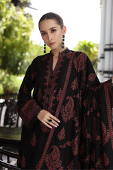 Bareeze-✦-Premium Unstitched Dhanak Embroidered 3pc Suit