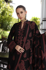 Bareeze-✦-Premium Unstitched Dhanak Embroidered 3pc Suit