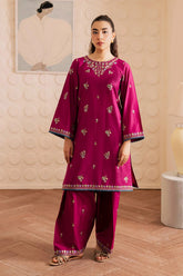 Batik-✦-Premium Unstitched Dhanak Embroidered 2pc Suit