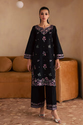 Noore-✦-Premium Unstitched Dhanak Embroidered 2pc Suit