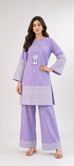 Zartaj-✦-Premium Unstitched Dhanak Embroidered 2pc Suit