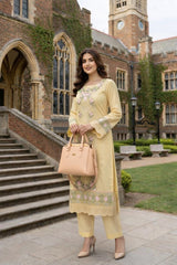 Elara – Unstiched Signature Lawn Dress