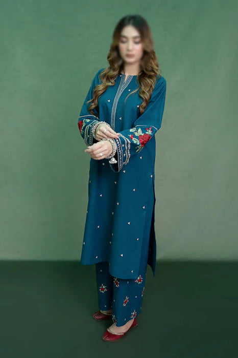 Mahveen - Unstiched Embroidered 2PC Lawn