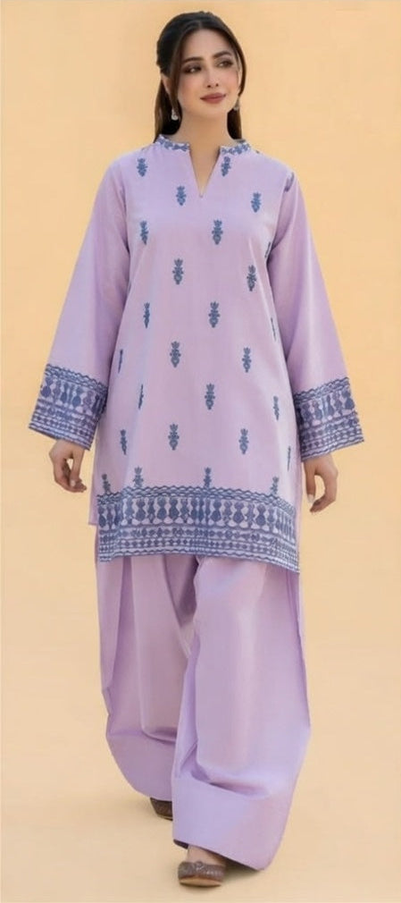 Saba - Unstiched Embroidered 2PC Lawn