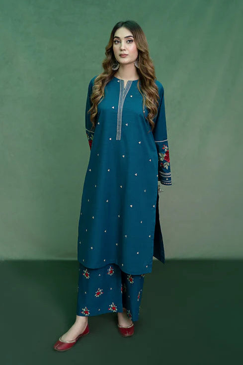 Mahveen - Unstiched Embroidered 2PC Lawn