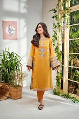 GULMINAY 2314 - EMBROIDERY 2PC LAWN DRESS