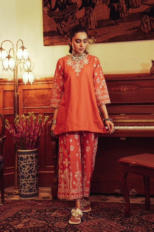Aftaab - Unstiched Embroidered 2PC Lawn