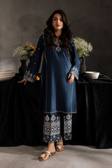 GULMINAY 4302 - EMBROIDERY 2PC LAWN DRESS