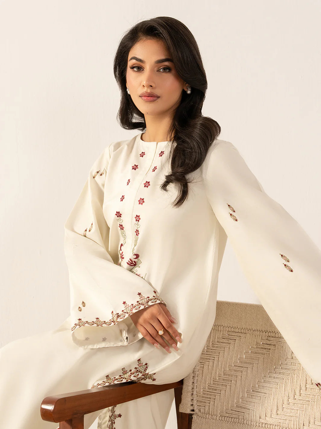 Romaco - EMBROIDERED 2PC LAWN DRESS