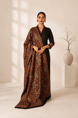 Bareeze-✦-Winter Karandi Embroidered Shawl