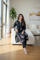 Zara - Unstiched Embroidered 2PC Lawn Dress