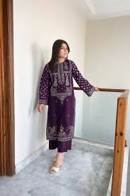 Mahnoor - Unstiched Embroidered 2PC Lawn