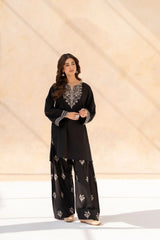 MIRANA-✦-Premium Unstitched Dhanak Embroidered 2pc Suit