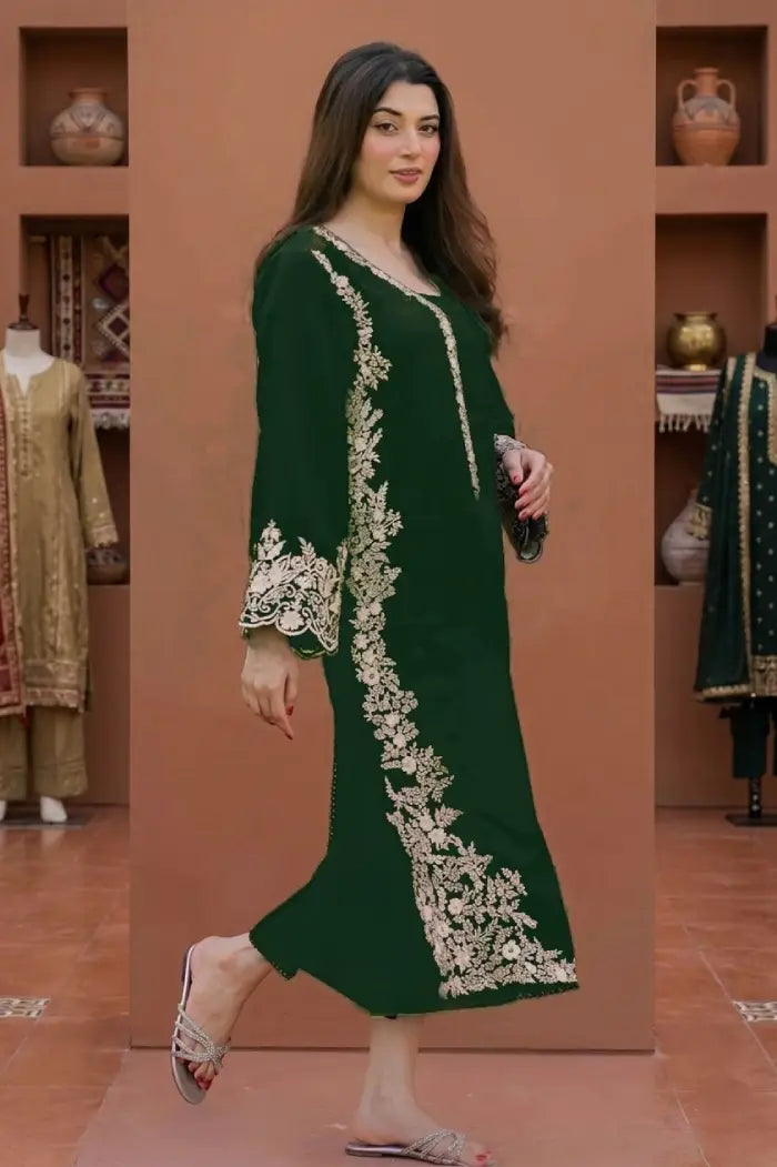 Dilkash - Unstiched Embroidered 2PC Lawn