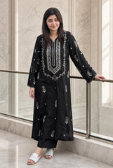 Afsheen-✦-Premium Unstitched Dhanak Embroidered 2pc Suit