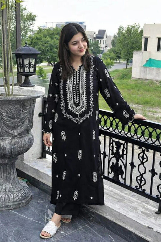 Afsheen - Unstiched Embroidered 2PC Lawn