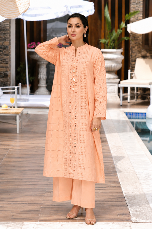 Zauq-Unstiched Embroidered 2PC Lawn
