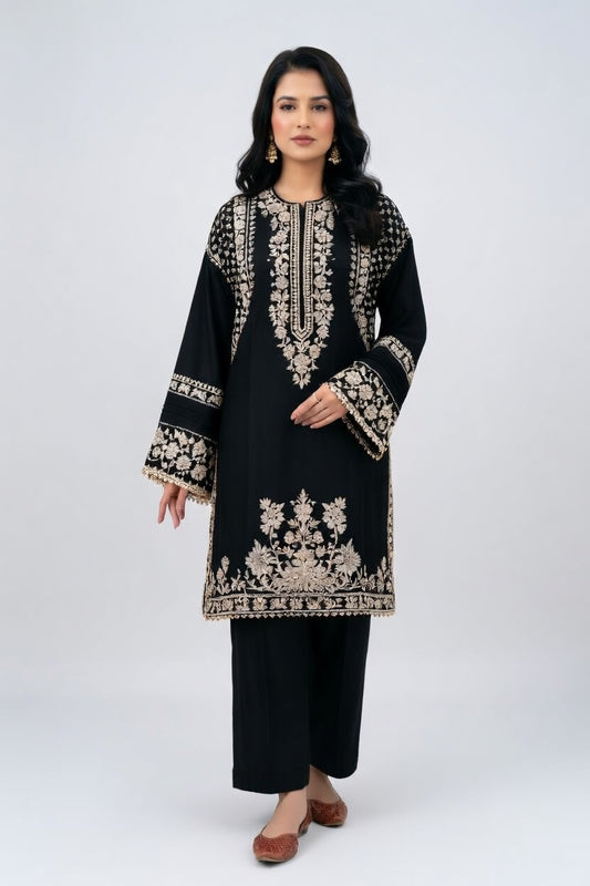 Aabroo - Unstiched Embroidered 2PC Lawn