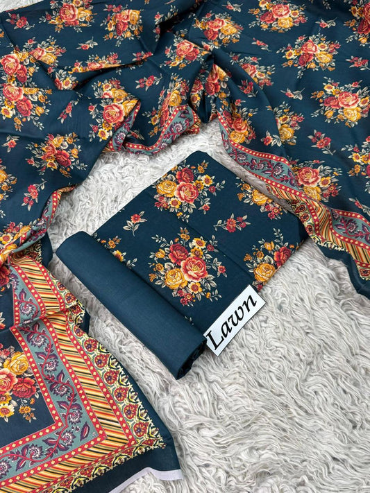 GULMINAY DIGITAL PRINT 3PC COLLECTION D-/22