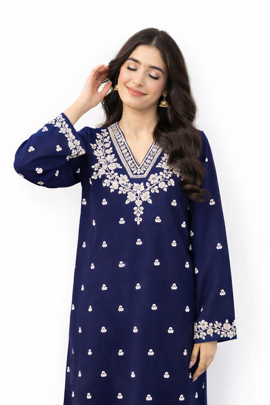 Muntaha - Unstiched Embroidered 2PC Lawn