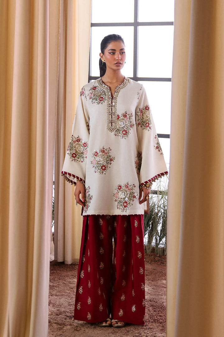 Eshal – Unstiched Embroidered Lawn 2PC