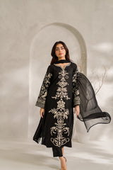 ELNAZ-✦-Premium Unstitched Dhanak Embroidered 3pc Suit