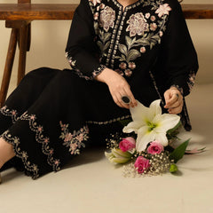 Nazish-✦-Premium Unstitched Dhanak Embroidered 2pc Suit