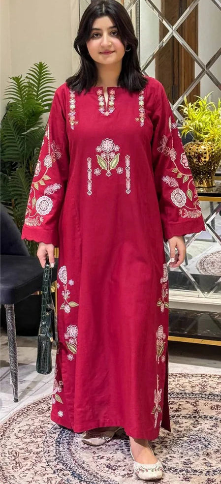 GULMINAY 4590 - EMBROIDERY 2PC LAWN DRESS UNSTITCHED
